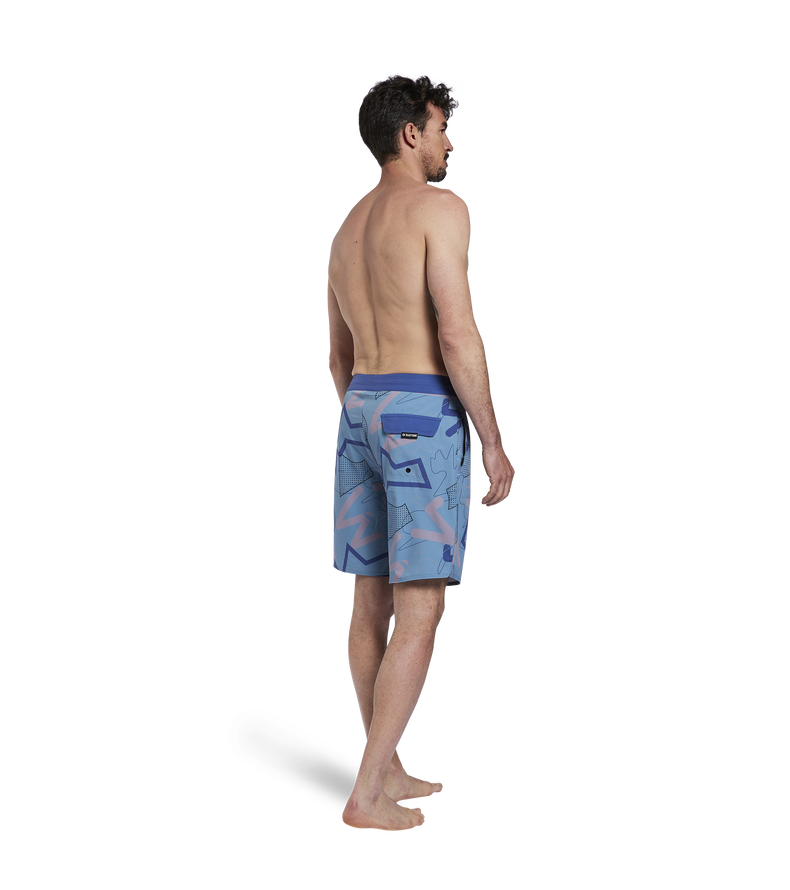 Boardshorts DT 19inch men - 724 blue-fog - 38/XXL