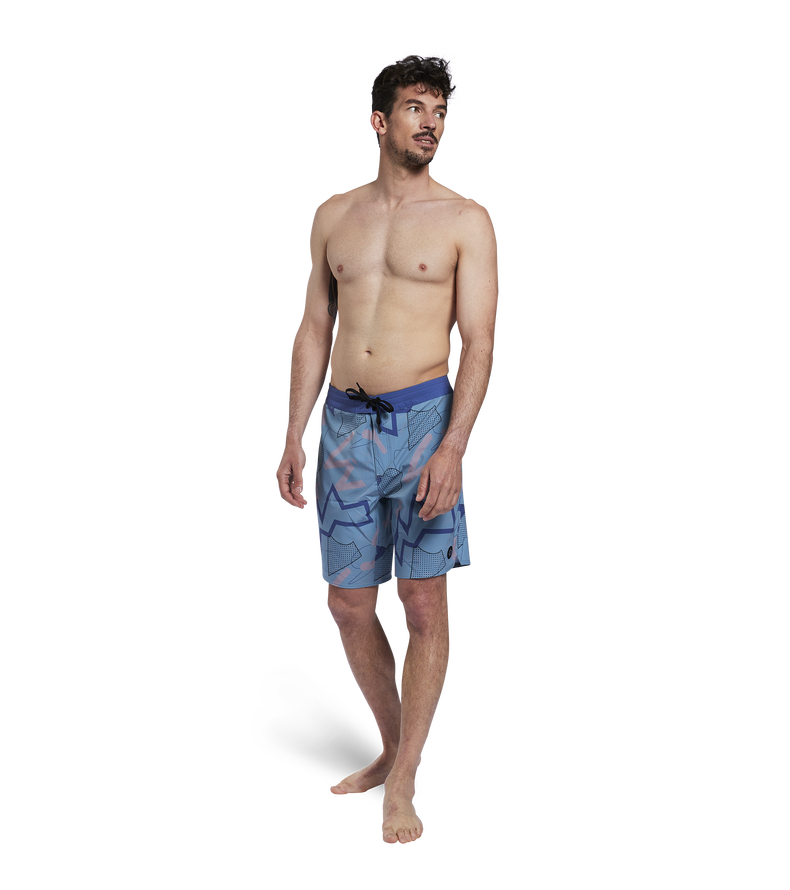 Boardshorts DT 19inch men - 724 blue-fog - 38/XXL