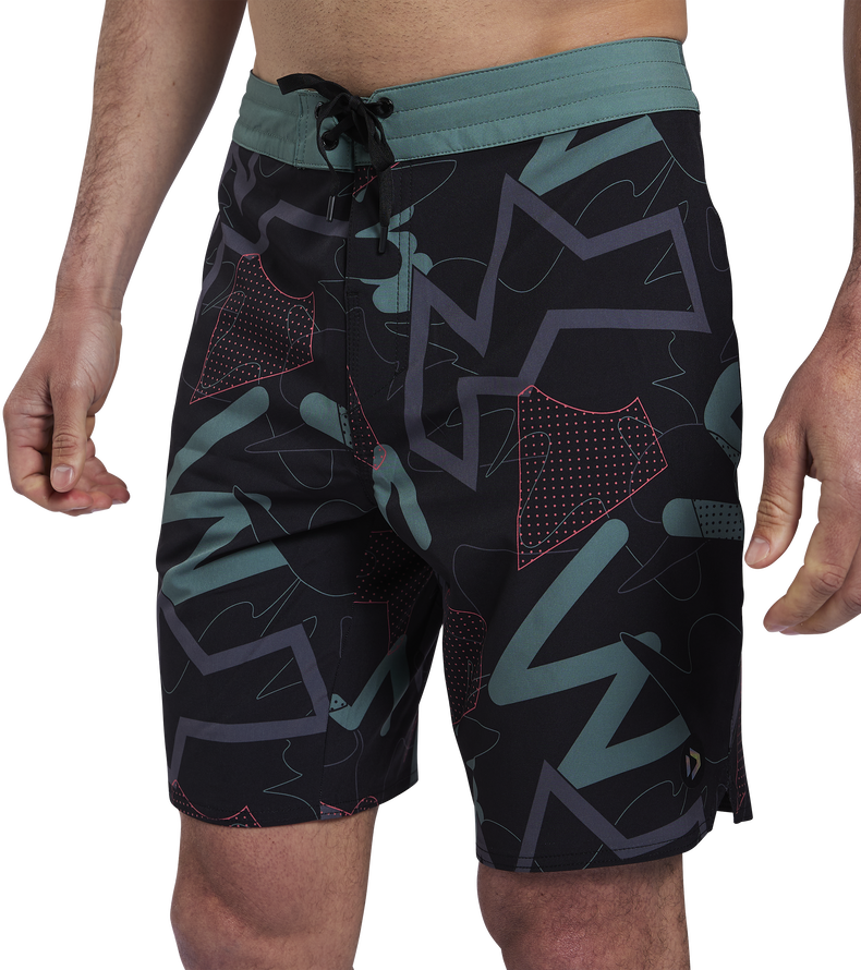 Boardshorts DT 19inch men - 900 black - 34/L