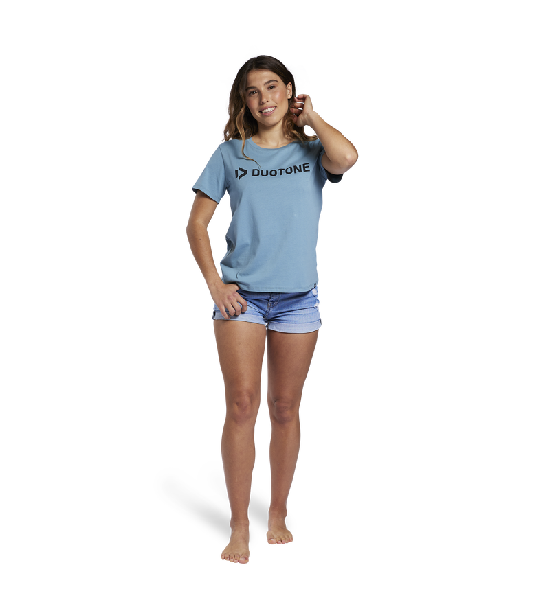 Tee Original SS women - 724 blue-fog - 38/M