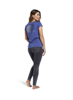 Tee Loop SS women - 725 blue-indigo - 34/XS