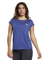 Tee Loop SS women - 725 blue-indigo - 34/XS