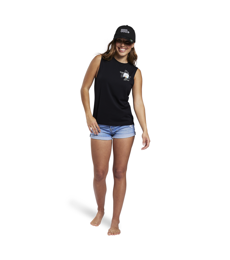 Tank Curl women - 900 black - 34/XS