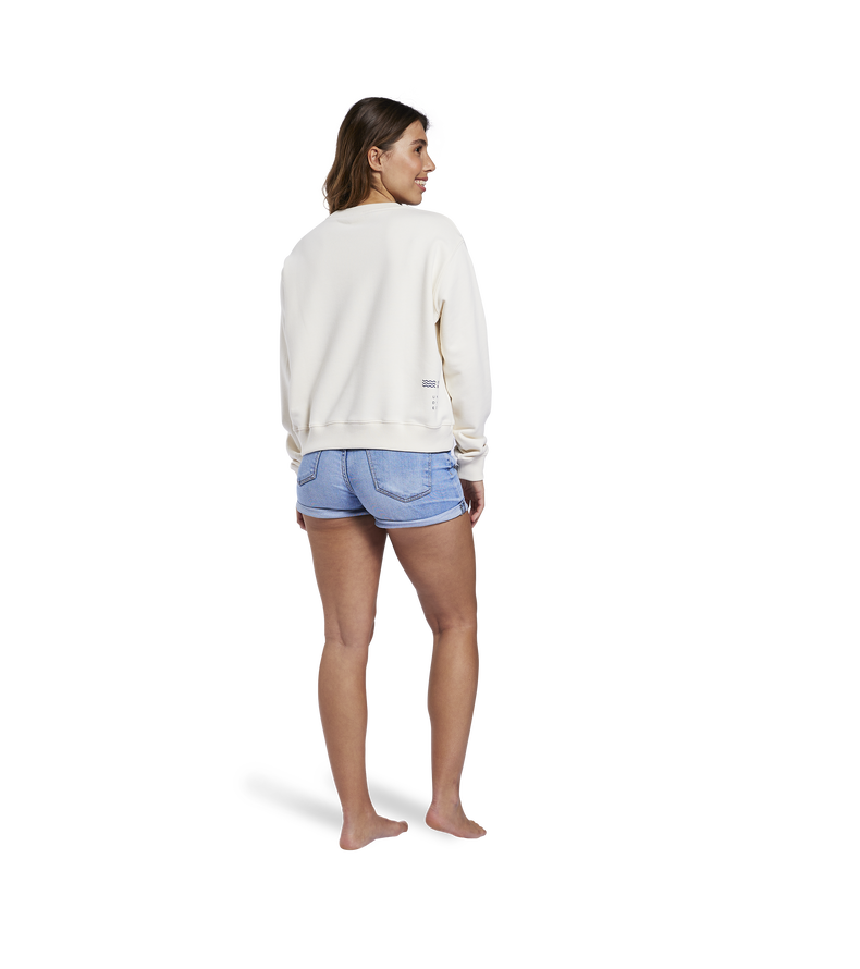 Sweater Draft undyed women - 106 undyed-cotton - 34/XS