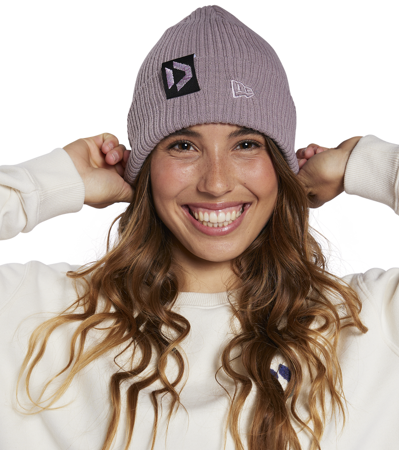 Beanie New Era Duotone Logo - 066 stormy-lavender - Onesize