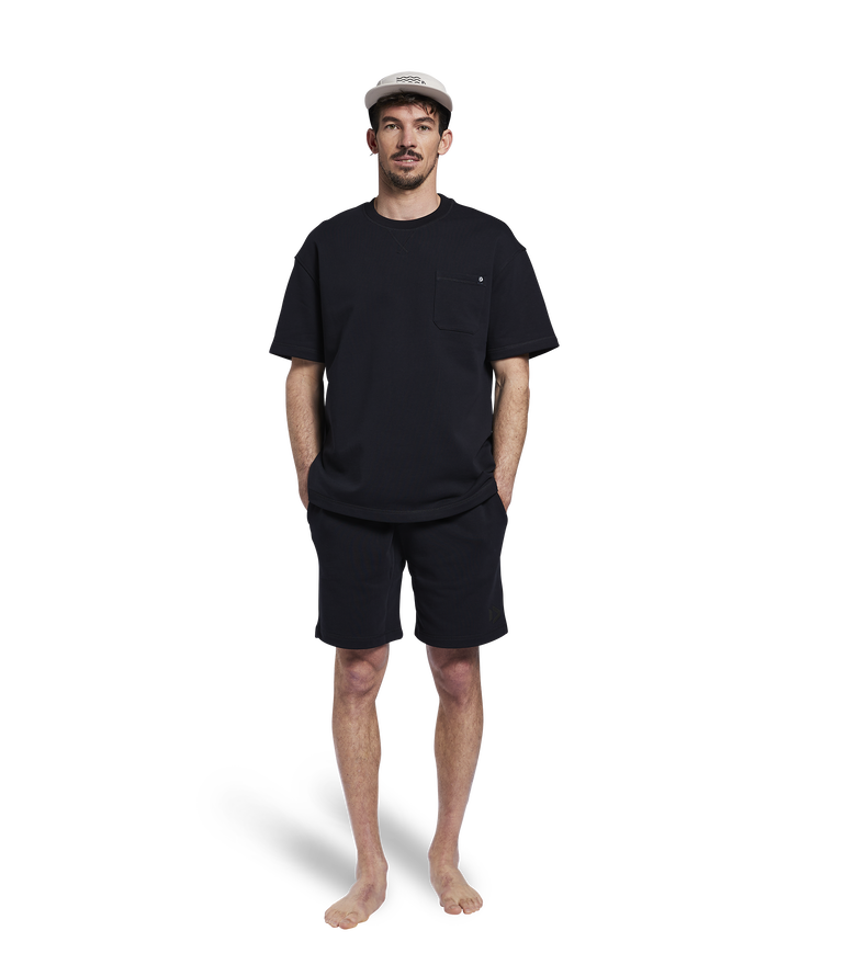 Sweat Tide SS unisex - 900 black - 46/XS