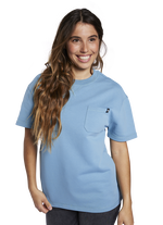 Sweat Tide SS unisex - 724 blue-fog - 46/XS