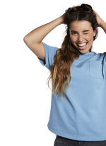 Sweat Tide SS unisex - 724 blue-fog - 46/XS