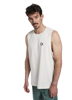 Tank undyed men - 106 undyed-cotton - 48/S