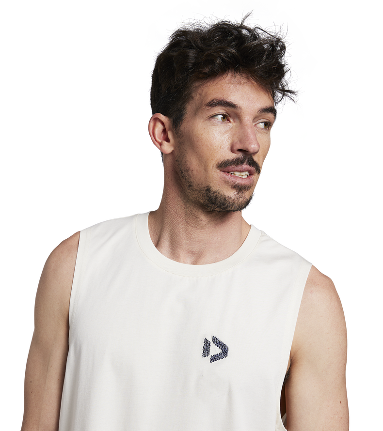 Tank undyed men - 106 undyed-cotton - 48/S