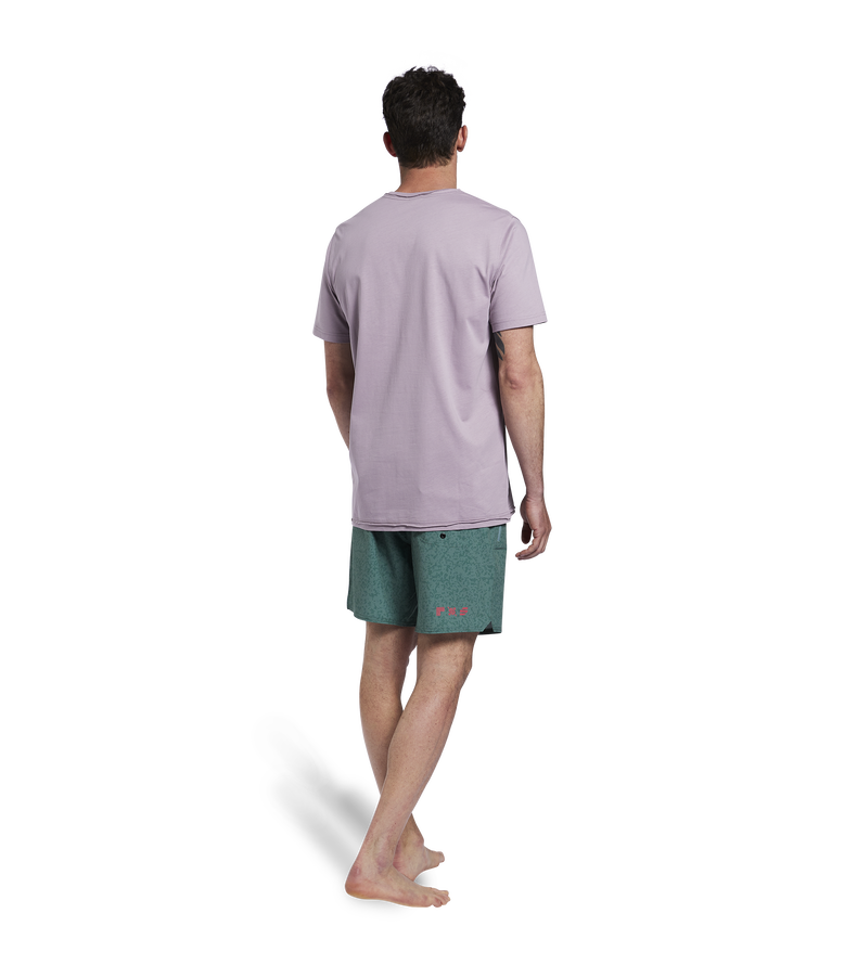 Tee Pocket SS men - 066 stormy-lavender - 48/S