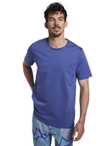 Tee Pocket SS men - 725 blue-indigo - 48/S