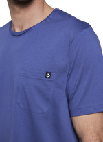 Tee Pocket SS men - 725 blue-indigo - 48/S