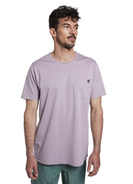 Tee Pocket SS men - 066 stormy-lavender - 48/S