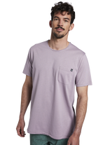 Tee Pocket SS men - 066 stormy-lavender - 48/S