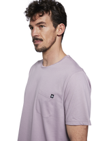 Tee Pocket SS men - 066 stormy-lavender - 48/S
