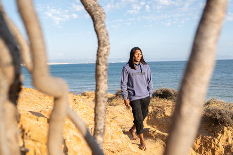 Duotone Apparel Hoody Logo sweat à capuche unisexe lors du kitesurf à la plage