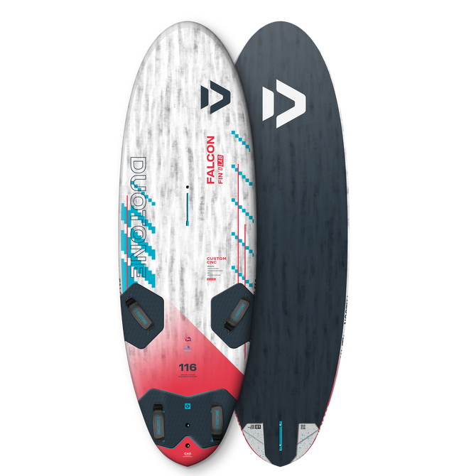 Falcon_Fin D/LAB - C60:white/red - 090