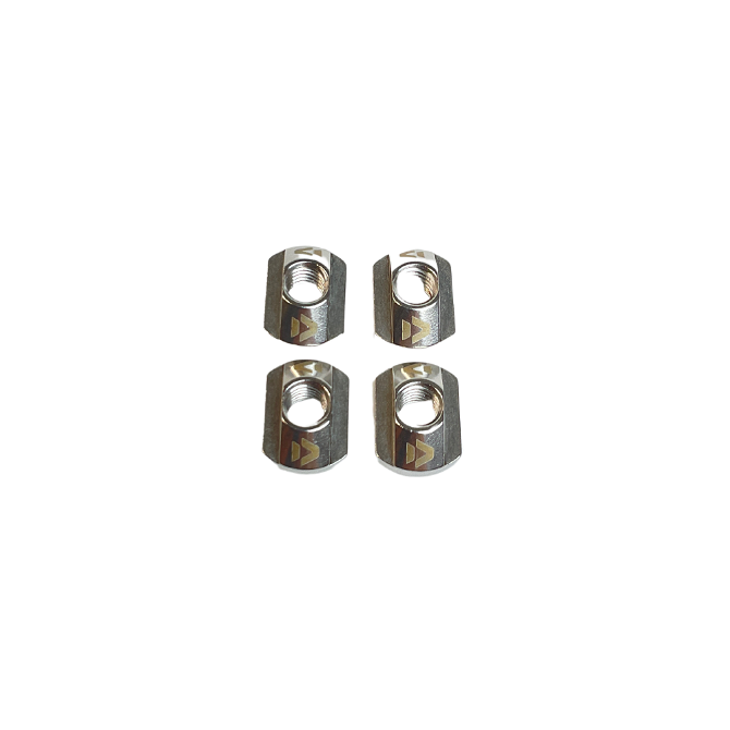 TrackNut Stainless Steel (4pcs) - Unicolor - M8