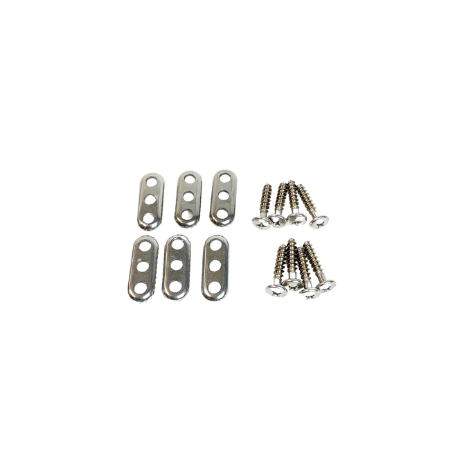 Screw Set incl. Washer for Footstraps (8pcs) - Unicolor - M6