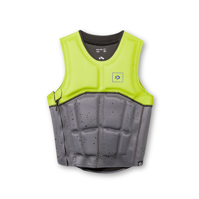 Kite Vest Seat - 190/690 dark-grey/lime - 48/S