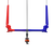 Trust Bar Quad Control M/L - C59:blue/red - M-L/22-24
