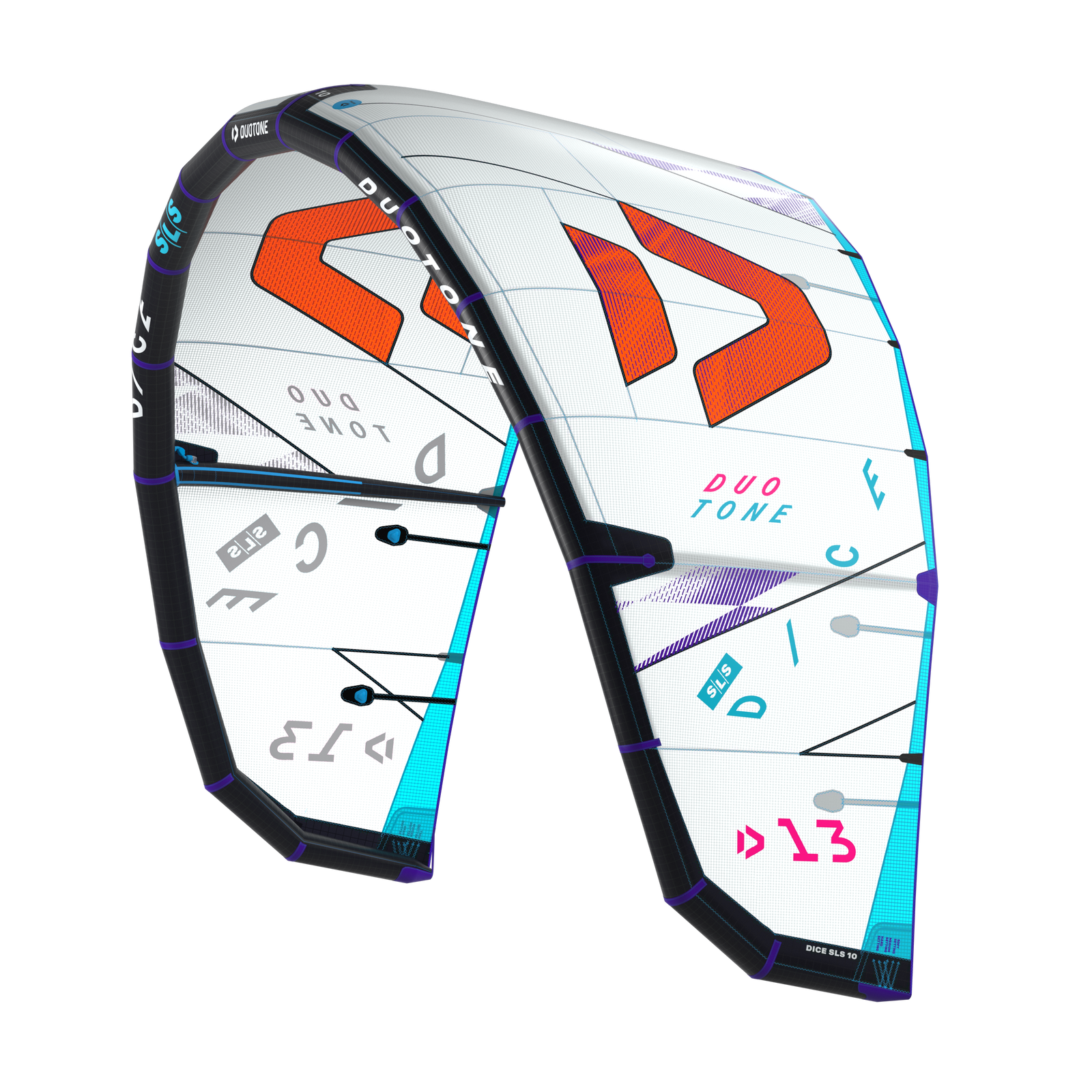 Dice SLS - C09:light-grey/orange