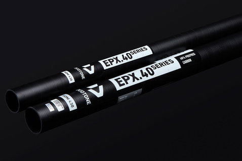 Duotone Mast EPX.40 windsurf mast RDM 4.30 in matte black, dark grey, light grey and white