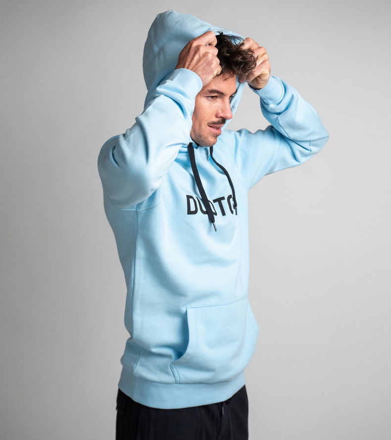 Hoody Logo unisex - 729 sky-blue - 46/XS
