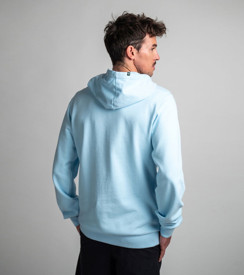 Hoody Logo unisex - 729 sky-blue - 46/XS
