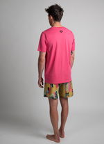 Tee Original SS men - 517 pink-drop - 48/S