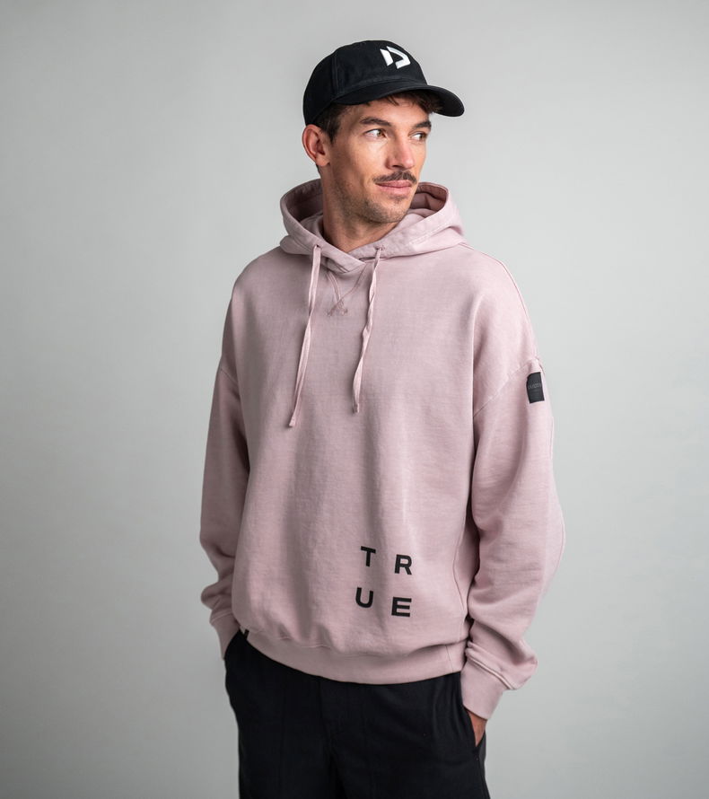Hoody True Fade Out men - 068 violet-ice - 48/S