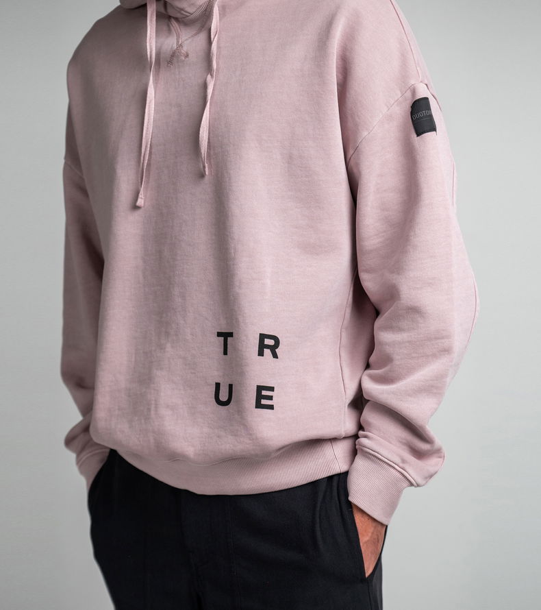 Hoody True Fade Out men - 068 violet-ice - 48/S