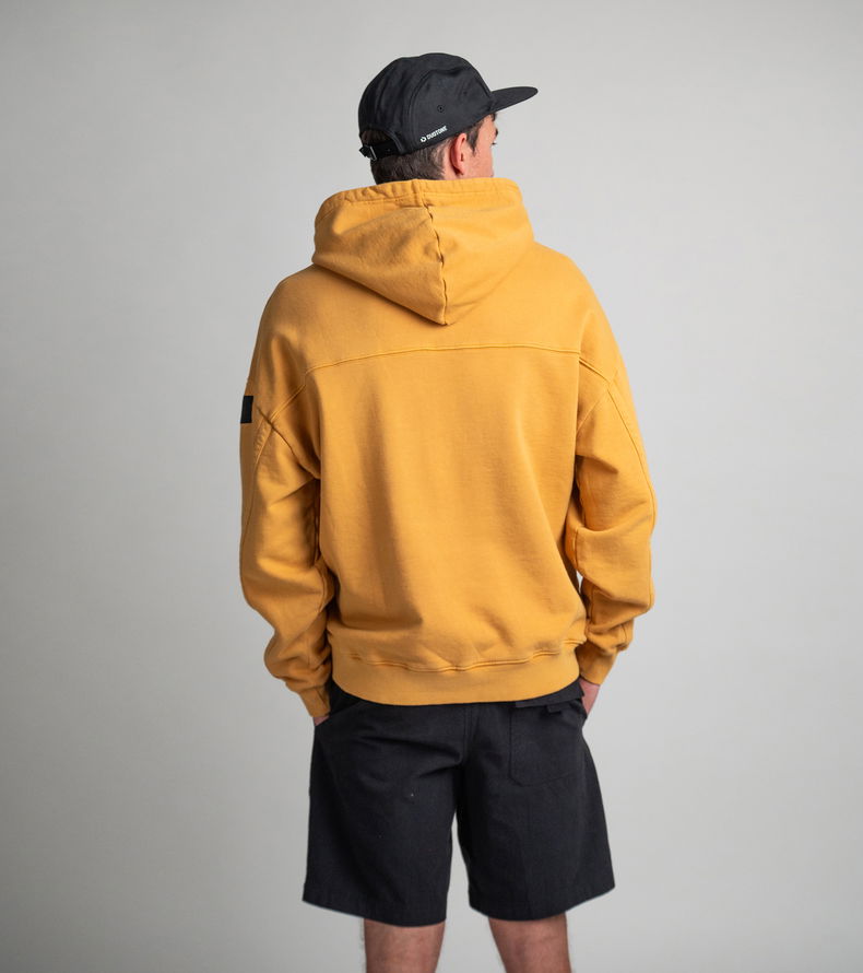 Hoody True Fade Out men - 313 mango - 48/S