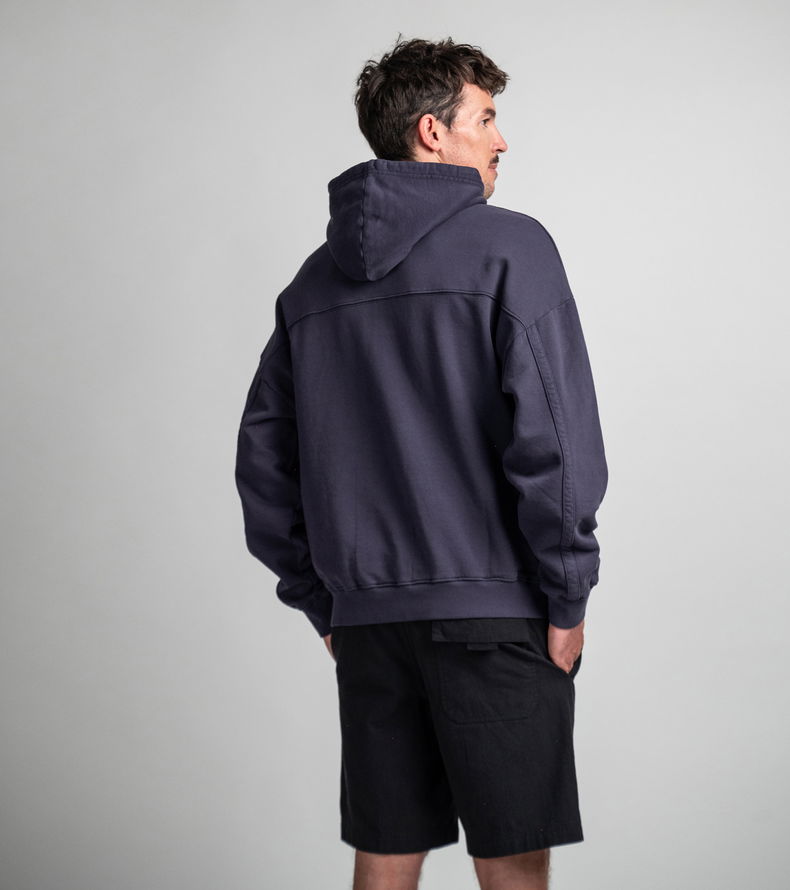 Hoody True Fade Out men - 750 dark-sea - 48/S
