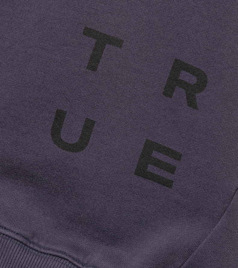 Hoody True Fade Out men - 750 dark-sea - 48/S