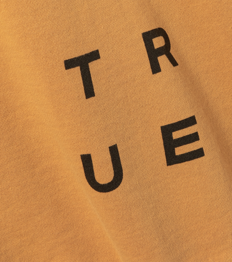 Hoody True Fade Out men - 313 mango - 48/S