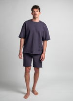 Sweat Tee SS True Fade Out unisex - 750 dark-sea - 50/M