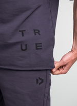 Sweat Tee SS True Fade Out unisex - 750 dark-sea - 50/M