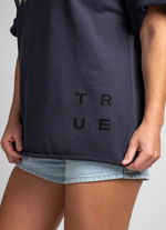 Sweat Tee SS True Fade Out unisex - 750 dark-sea - 50/M