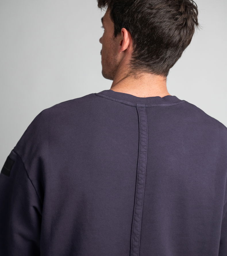Sweat Tee SS True Fade Out unisex - 750 dark-sea - 50/M