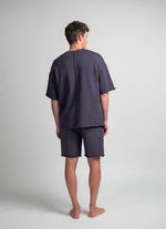 Sweat Tee SS True Fade Out unisex - 750 dark-sea - 50/M