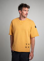 Sweat Tee SS True Fade Out unisex - 313 mango - 44/XXS