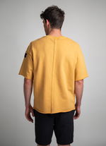 Sweat Tee SS True Fade Out unisex - 313 mango - 44/XXS