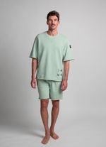 Sweat Tee SS True Fade Out unisex - 617 sage - 44/XXS