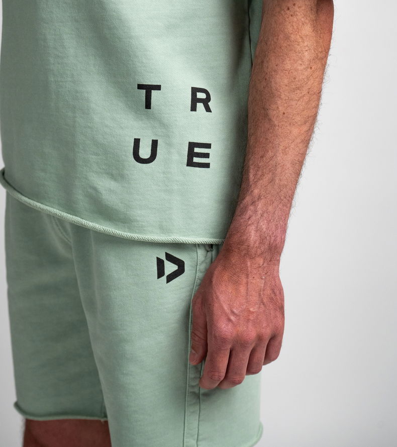 Sweat Tee SS True Fade Out unisex - 617 sage - 44/XXS