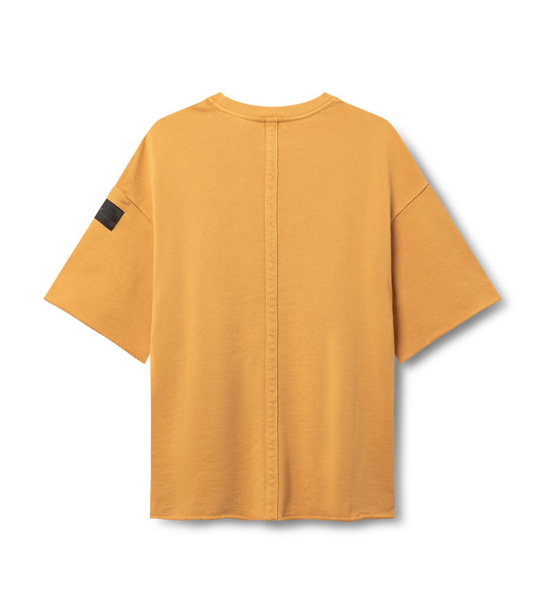 Sweat Tee SS True Fade Out unisex - 313 mango - 44/XXS