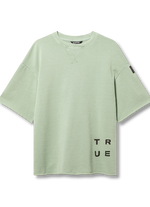 Sweat Tee SS True Fade Out unisex - 617 sage - 44/XXS