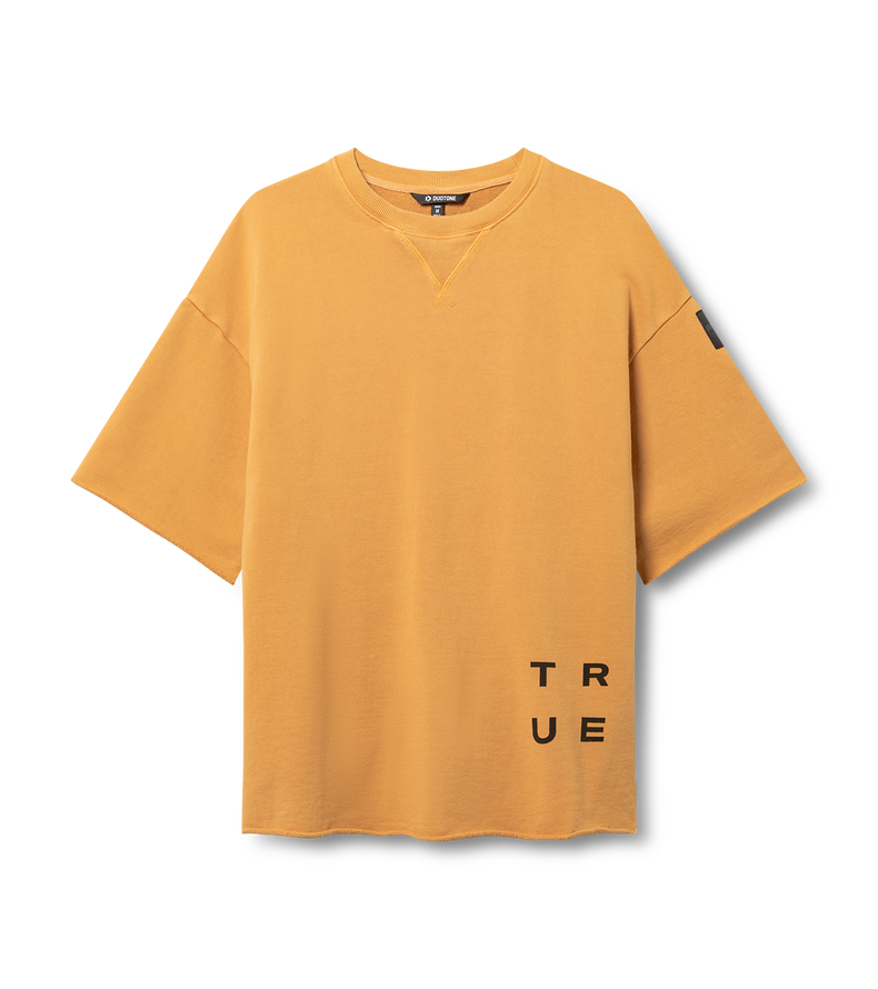 Sweat Tee SS True Fade Out unisex - 313 mango - 44/XXS