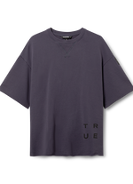 Sweat Tee SS True Fade Out unisex - 750 dark-sea - 50/M